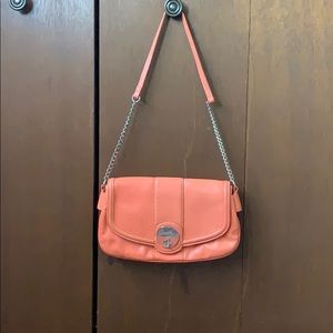 Orange/peach Nine West handbag